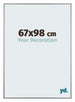 Kent Aluminium Cadre Photo 67x98cm Platine De Face Mesure | Yourdecoration.fr
