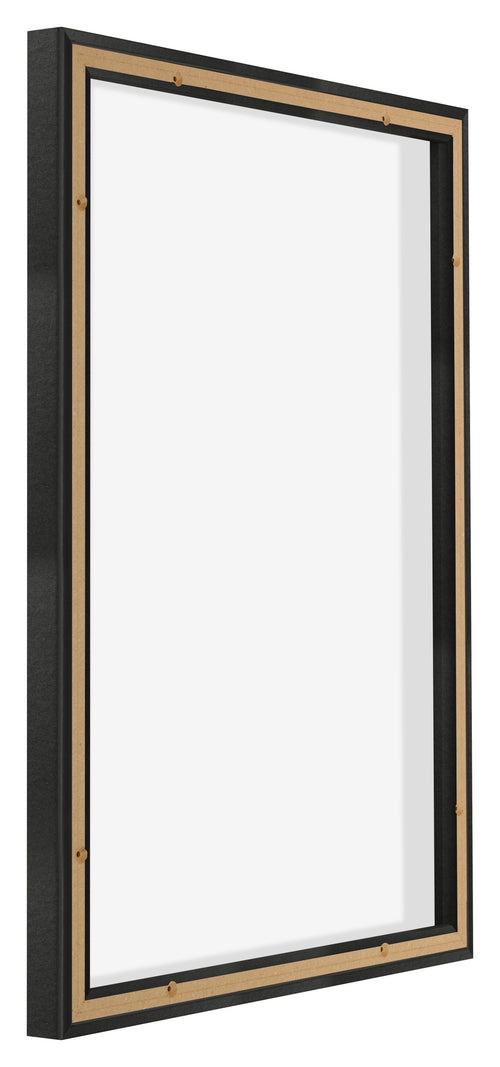 Lyon MDF Baklijst 5 7 Noir Mat Arriere Oblique | Yourdecoration.fr