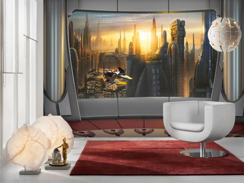 Komar Star Wars Coruscant View Papier Peint 368x254cm | Yourdecoration.fr