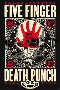 Affiche Poster Five Finger Death Punch Knucklehead 61x91 5cm GBYDCO448 | Yourdecoration.fr