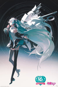 Affiche Poster Hatsune Miku Happy 16Th Birthday Miku 61x91 5cm Abystyle GBYDCO491 | Yourdecoration.fr