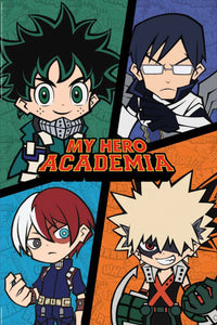 Affiche Poster My Hero Academia Chibi 61x91 5cm Pyramid PP35269 | Yourdecoration.fr