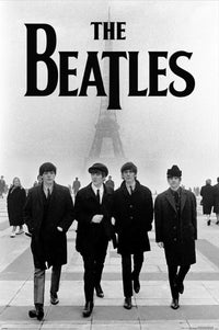 Affiche Poster The Beatles Eiffel Tower 61x91 5cm Pyramid PP35303 | Yourdecoration.fr