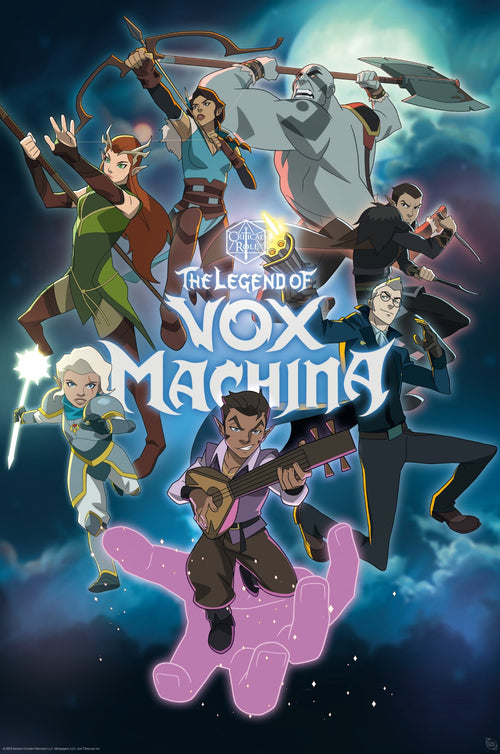 Affiche Poster The Legend Of Vox Machina Group 61x91 5cm Abystyle GBYDCO530 | Yourdecoration.fr
