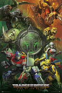 Affiche Poster Transformers Rise Of The Beasts 61x91.5cm Grupo Erik GPE5792 | Yourdecoration.fr