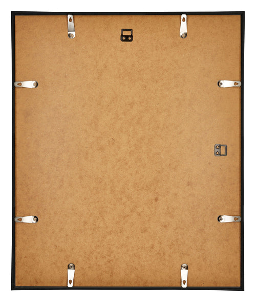 Annecy Plastique Cadre Photo 20x25cm Noir Mat Arriere | Yourdecoration.fr