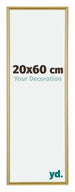 Annecy Plastique Cadre Photo 20x60cm Or De Face Mesure | Yourdecoration.fr