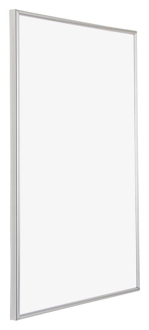 Annecy Plastique Cadre Photo 21x30cm Argent De Face Oblique | Yourdecoration.fr