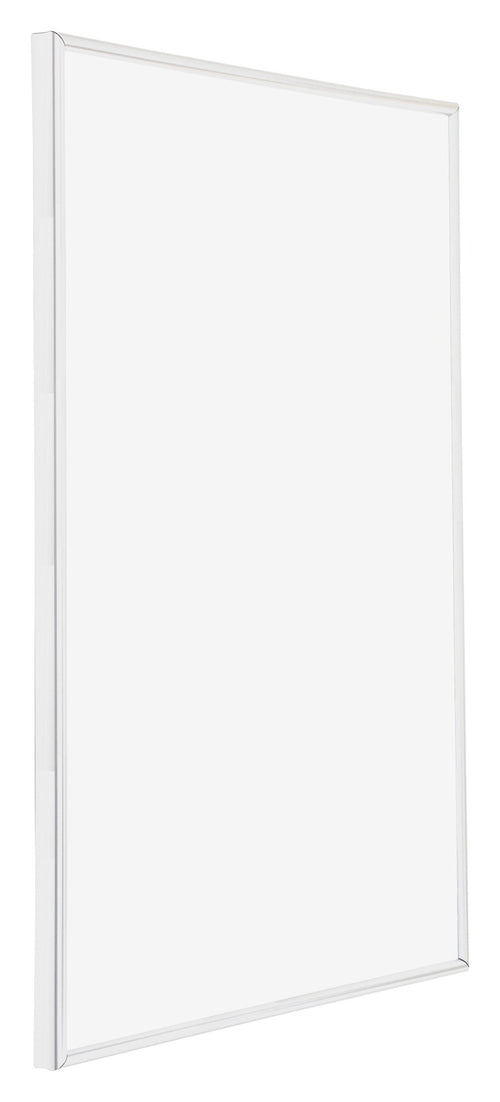Annecy Plastique Cadre Photo 21x30cm Blanc Brillant De Face Oblique | Yourdecoration.fr