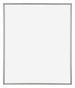 Annecy Plastique Cadre Photo 25x30cm Argent De Face | Yourdecoration.fr