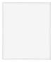 Annecy Plastique Cadre Photo 28x35cm Blanc Brillant De Face | Yourdecoration.fr