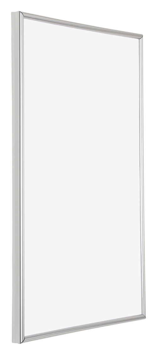 Annecy Plastique Cadre Photo 40x60cm Argent De Face Oblique | Yourdecoration.fr