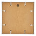 Annecy Plastique Cadre Photo 45x45cm Argent Arriere | Yourdecoration.fr