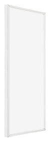 Annecy Plastique Cadre Photo 45x80cm Blanc Brillant De Face Oblique | Yourdecoration.fr