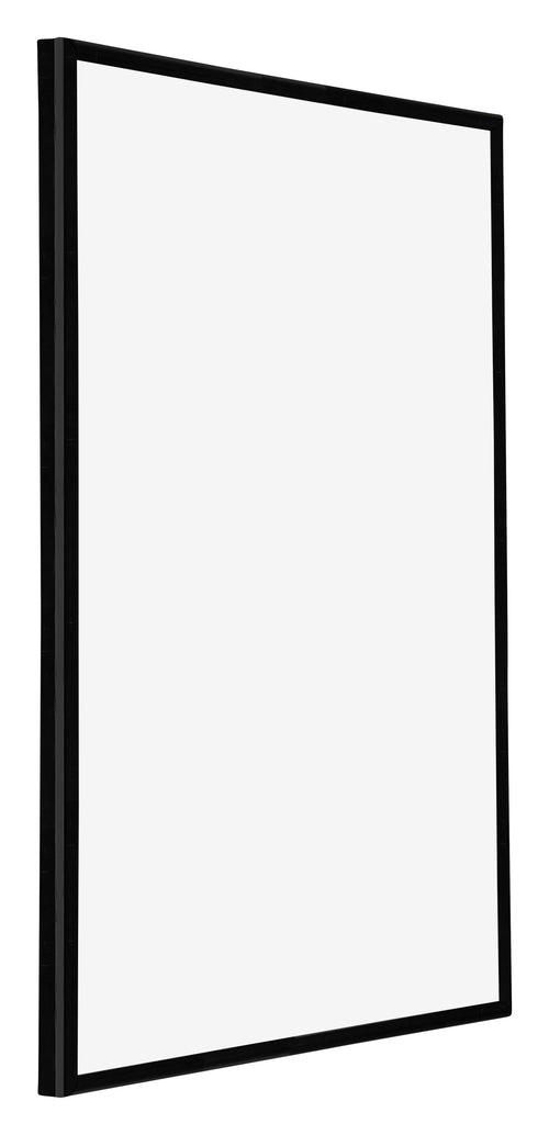 Annecy Plastique Cadre Photo 46x61cm Noir Brillant De Face Oblique | Yourdecoration.fr
