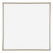 Annecy Plastique Cadre Photo 50x50cm Champagne De Face | Yourdecoration.fr