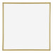 Annecy Plastique Cadre Photo 50x50cm Or De Face | Yourdecoration.fr