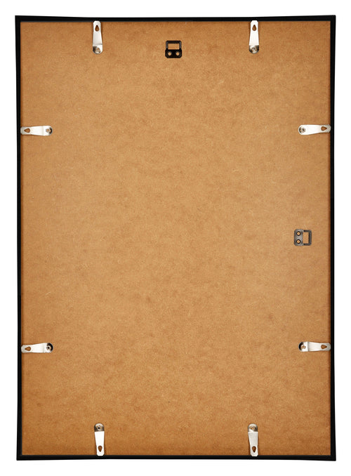 Annecy Plastique Cadre Photo 50x70cm Noir Brillant Arriere | Yourdecoration.fr