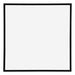 Annecy Plastique Cadre Photo 55x55cm Noir Brillant De Face | Yourdecoration.fr