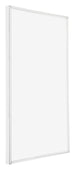 Annecy Plastique Cadre Photo 60x90cm Blanc Brillant De Face Oblique | Yourdecoration.fr