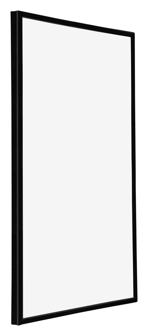 Annecy Plastique Cadre Photo 60x90cm Noir Brillant De Face Oblique | Yourdecoration.fr