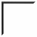 Annecy Plastique Cadre Photo 60x90cm Noir Brillant Detail Coin | Yourdecoration.fr