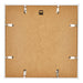 Annecy Plastique Cadre Photo 70x70cm Blanc Brillant Arriere | Yourdecoration.fr
