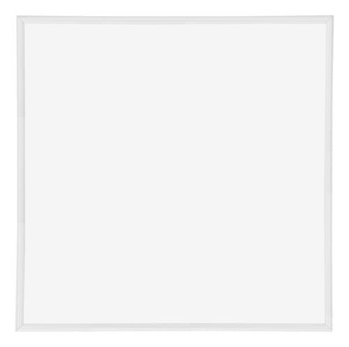 Annecy Plastique Cadre Photo 70x70cm Blanc Brillant De Face | Yourdecoration.fr