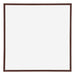 Annecy Plastique Cadre Photo 70x70cm Brun De Face | Yourdecoration.fr
