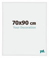 Annecy Plastique Cadre Photo 70x90cm Blanc Brillant De Face Mesure | Yourdecoration.fr