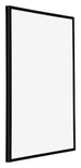 Annecy Plastique Cadre Photo 75x98cm Noir Brillant De Face Oblique | Yourdecoration.fr