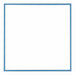 Austin Aluminium Cadre Photo 25x25cm Acier Blue De Face | Yourdecoration.fr