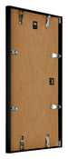 Austin Aluminium Cadre Photo 33x48cm Noir Brillant Arriere Oblique | Yourdecoration.fr