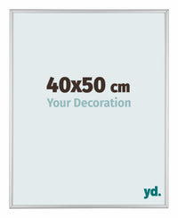 Austin Aluminium Cadre Photo 40x50cm Argent Mat De Face Mesure | Yourdecoration.fr