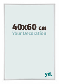 Austin Aluminium Cadre Photo 40x60cm Argent Mat De Face Mesure | Yourdecoration.fr