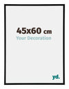 Austin Aluminium Cadre Photo 45x60cm Noir Mat De Face Mesure | Yourdecoration.fr