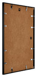 Austin Aluminium Cadre Photo 50x70cm Noir Brillant Arriere Oblique | Yourdecoration.fr