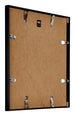 Austin Aluminium Cadre Photo 55x55cm Noir Brillant Arriere Oblique | Yourdecoration.fr