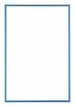 Austin Aluminium Cadre Photo 62x93cm Acier Blue De Face | Yourdecoration.fr