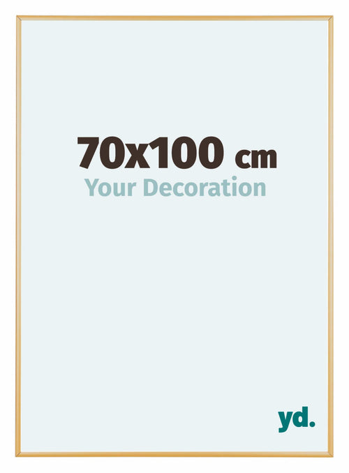 Austin Aluminium Cadre Photo 70x100cm Or Vintage De Face Mesure | Yourdecoration.fr