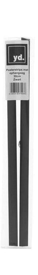Baguettes de Suspension Noir 30cm crochet de suspension | Yourdecoration.fr