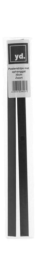Baguettes de Suspension Noir 30cm trou de suspension | Yourdecoration.fr