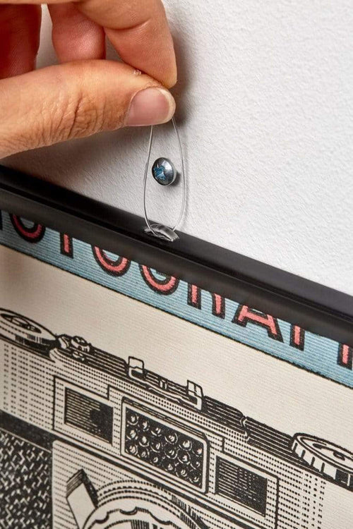 Baguettes de Suspension Noir 40cm crochet de suspension | Yourdecoration.fr