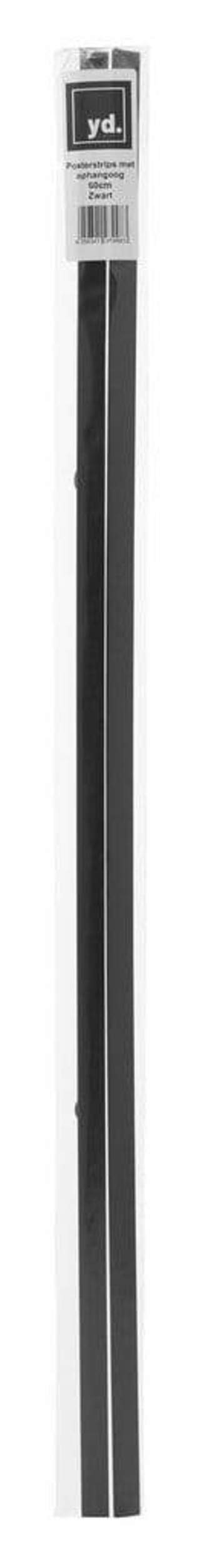Baguettes de Suspension Noir 60cm crochet de suspension | Yourdecoration.fr