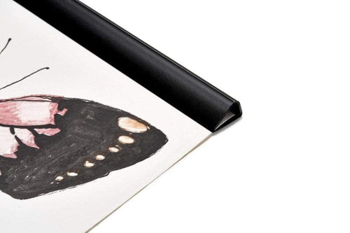 Baguettes de Suspension Noir 60cm crochet de suspension | Yourdecoration.fr