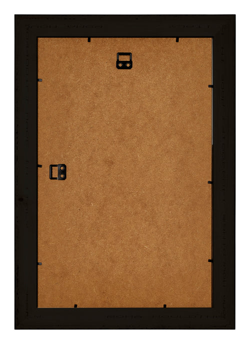 Birmingham Bois Cadre Photo 20x30cm Noir Argent Poli Arriere | Yourdecoration.fr