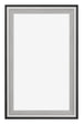 Birmingham Bois Cadre Photo 30x50cm Noir Argent Poli De face | Yourdecoration.fr