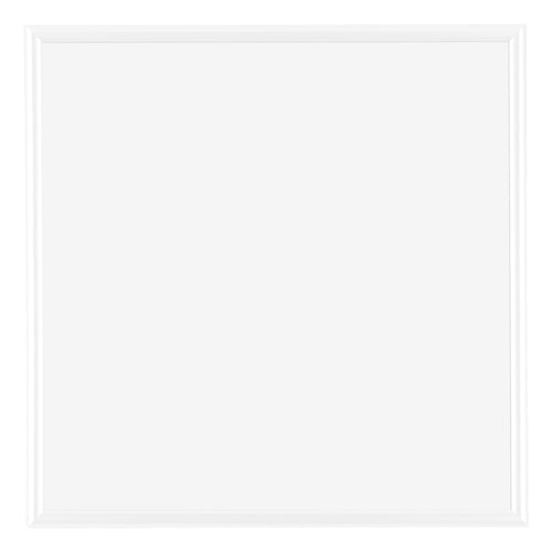 Bordeaux Plastique Cadre Photo 20x20cm Blanc Brillant De face | Yourdecoration.fr