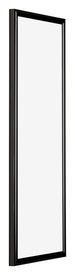 Bordeaux Plastique Cadre Photo 20x60cm Noir Très Brillant De face Oblique | Yourdecoration.fr