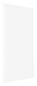 Bordeaux Plastique Cadre Photo 40x60cm Blanc Brillant De face Oblique | Yourdecoration.fr